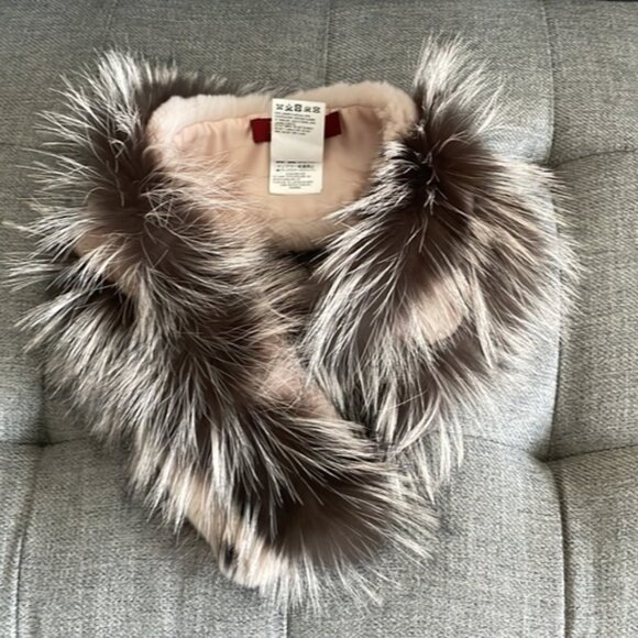 NWOT MaxMara Fur Scarf - Picture 9 of 12